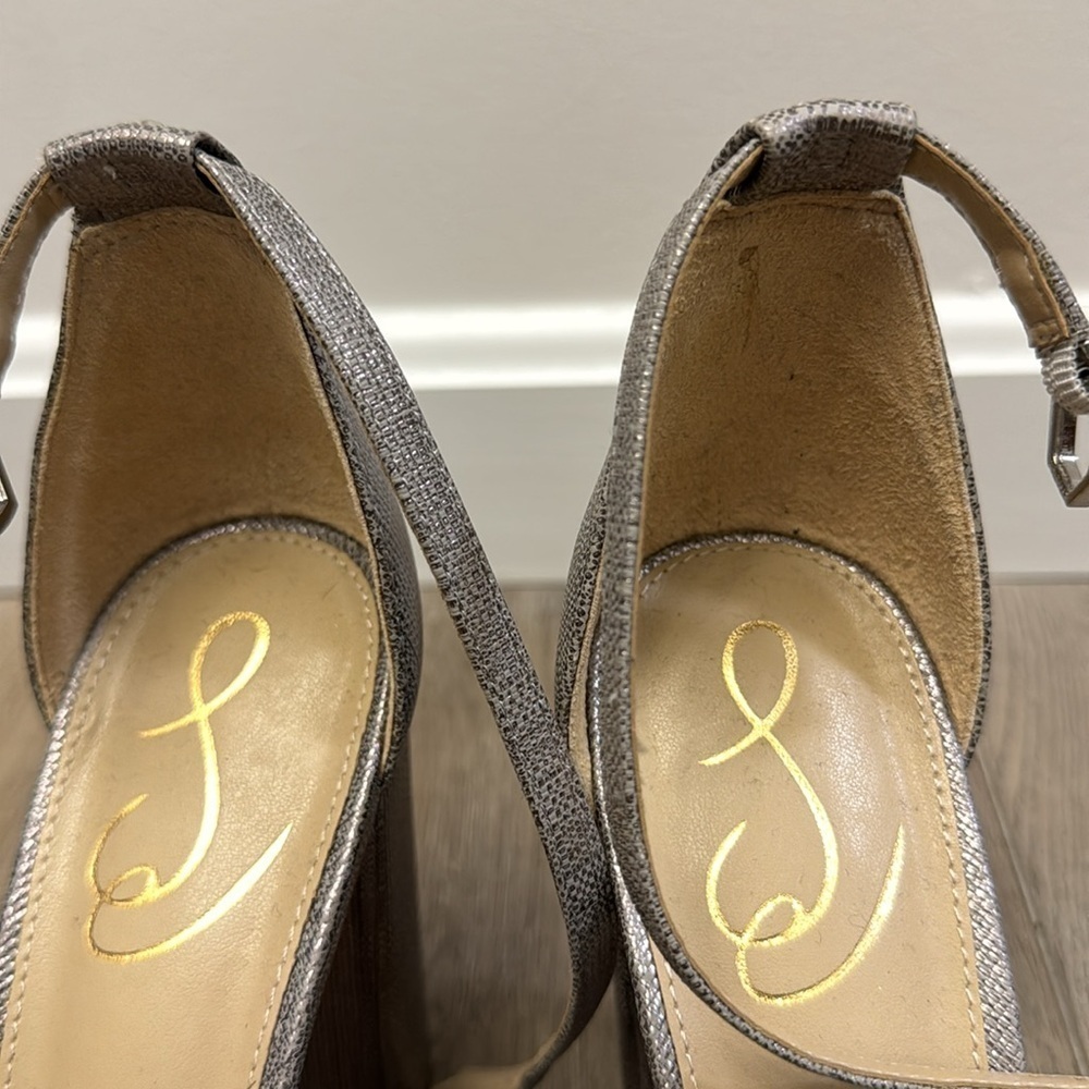 NEW! Sam Edelman Jute Yaro Block Heel Sandal - Size 8.5 👠🚙 - Picture 8 of 14